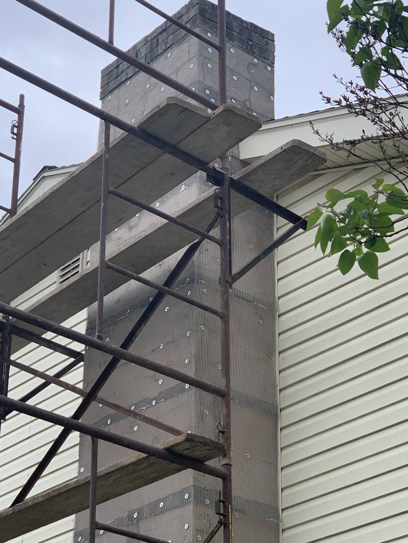 Masonry & Stone Chimney Repair — Pocono Chimney project photo